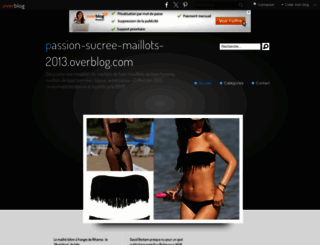 passion-sucree-maillots-2013.overblog.com screenshot