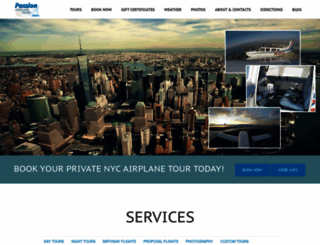 passionairplanetours.com screenshot