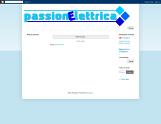 passionelettrica.com screenshot