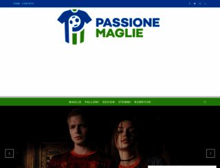 passionemaglie.it screenshot