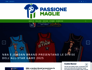 passionemaglie.it screenshot