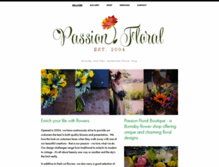 passionfloral.ca screenshot