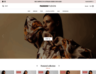 passionfusion.com.au screenshot