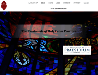 passionist.org screenshot