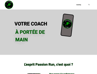 passionrun.fr screenshot