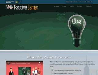 passive-earner.com screenshot