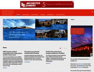passivehouseplus.ie screenshot