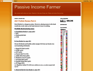 passiveincomefarmer.blogspot.sg screenshot