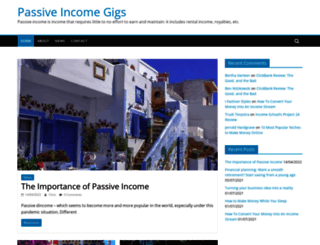 passiveincomegigs.com screenshot