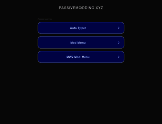 passivemodding.xyz screenshot
