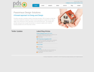 passivhaus-design-solutions.com screenshot