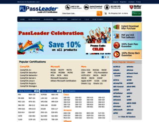 passleader.com screenshot