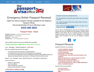 passportandvisaoffice.com screenshot