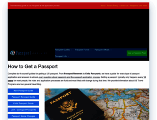 passportinfoguide.com screenshot