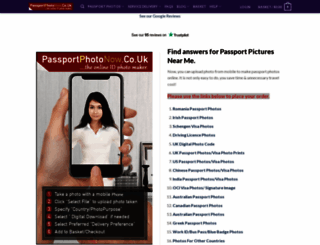 passportphotonow.co.uk screenshot