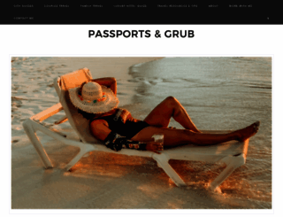 passportsandgrubs.com screenshot