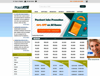 passtcert.com screenshot