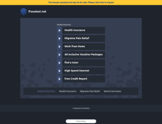passtest.net screenshot