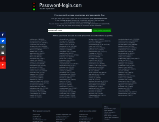 password-login.com screenshot
