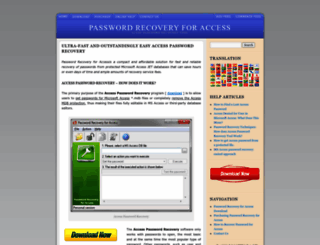 passwordaccess.com screenshot