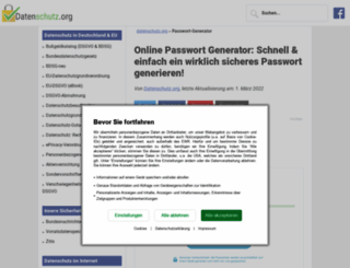 passwort-generator.com screenshot