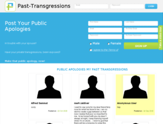 past-transgressions.com screenshot