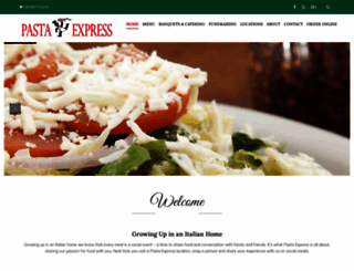 pastaexpress.com screenshot