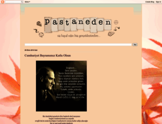 pastaneden.blogspot.com screenshot
