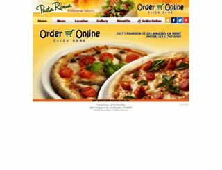 pastaroma.net screenshot