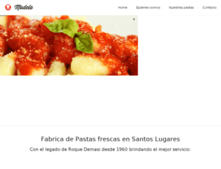 pastasmodelo.com.ar screenshot