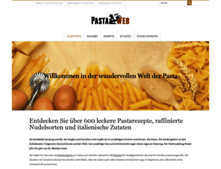 pastaweb.de screenshot