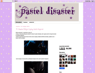 pasteldisaster.blogspot.co.uk screenshot