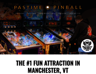 pastimepinball.com screenshot
