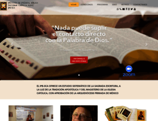 pastoral-biblica.org screenshot