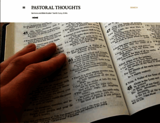 pastoralthoughts.blogspot.com.br screenshot