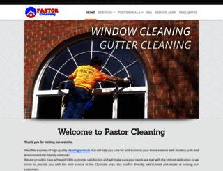 pastorcleaning.com screenshot