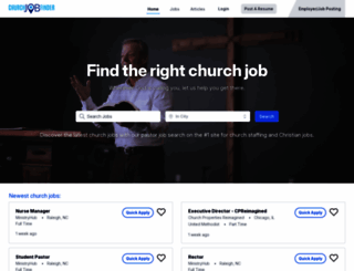 pastorfinder.com screenshot