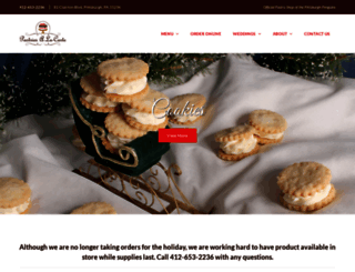 pastriesalacarte.com screenshot