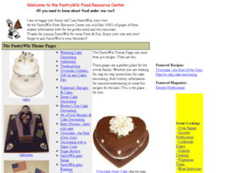 pastrywhiz.com screenshot