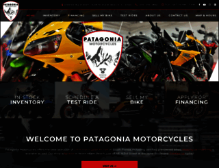 patagoniamotorcycles.com screenshot