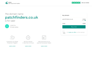 patchfinders.co.uk screenshot