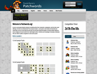 patchwords.org screenshot