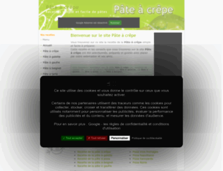 pate-a-crepe.info screenshot