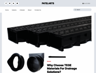 patelarts.com screenshot