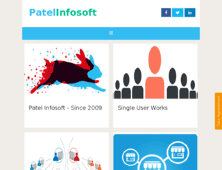 patelinfosoft.co.in screenshot