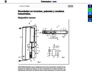 patentados.com screenshot