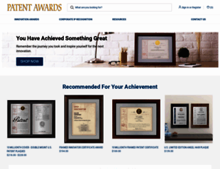 patentawards.com screenshot