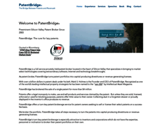 patentbridge.com screenshot
