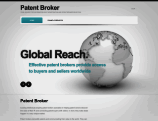 patentbroker.com screenshot