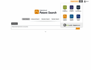 patentcloud.com screenshot